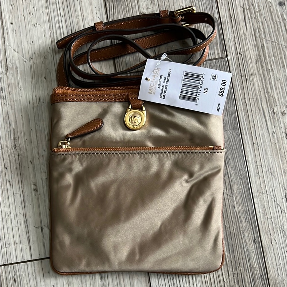 Michael Kors Beige Crossbody Bag